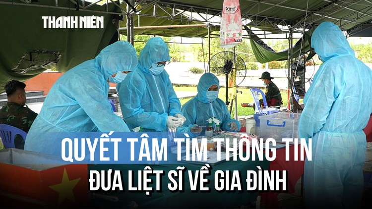 Lấy mẫu hài cốt liệt sĩ ở Cần Thơ: Khẩn trương đưa các anh về với quê hương