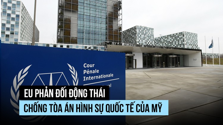 EU phản đối động thái chống Tòa án Hình sự quốc tế của Mỹ