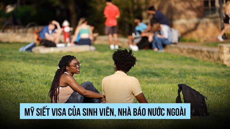 Mỹ siết visa sinh viên nước ngoài