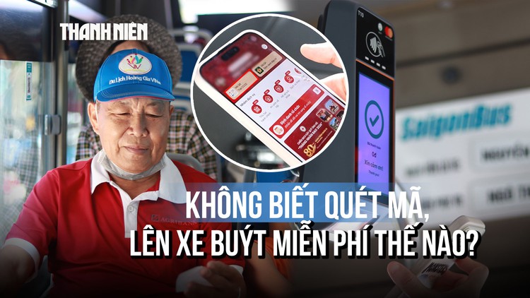 TP.HCM: Không rành công nghệ, đi xe buýt miễn phí được không?