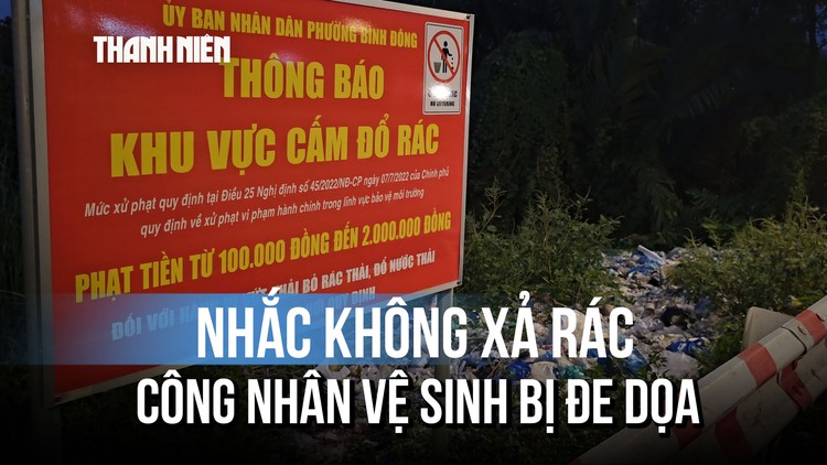 Rác bủa vây đường Nguyễn Văn Linh, công nhân vệ sinh bị đe dọa