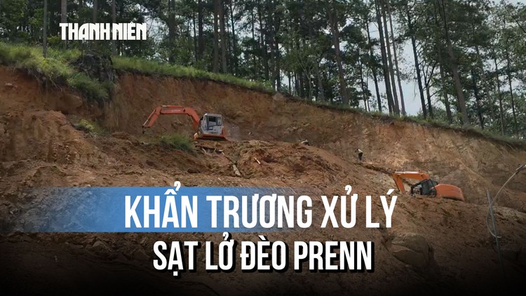 Xử lý sạt lở đèo Prenn và nhiều tuyến quốc lộ ở Lâm Đồng trước mùa mưa
