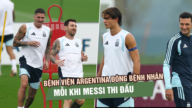 Chuyện lạ World Cup: Bệnh viện Argentina đông bệnh nhân mỗi khi Messi thi đấu