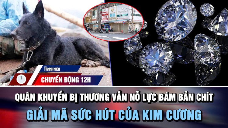 Chuyển động 12h: Quân khuyển bị thương vẫn nỗ lực bám bản Chít | Giải mã sức hút của kim cương