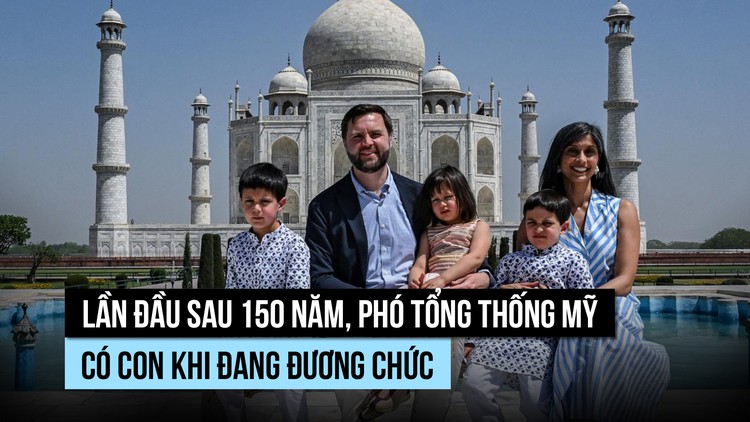 Lần đầu sau 150 năm mới có Phó tổng thống Mỹ có con khi đương chức