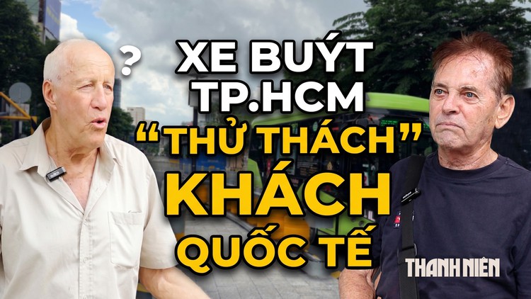 Xe buýt TP.HCM vẫn còn 'thử thách' khách quốc tế