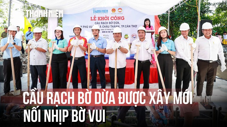 Khởi công cầu mới sau hơn 1 tháng Báo Thanh Niên phản ánh