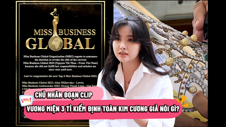 Vương miện 3 tỉ kiểm định toàn kim cương giả: Chủ nhân sẵn sàng đưa vụ việc ra pháp luật