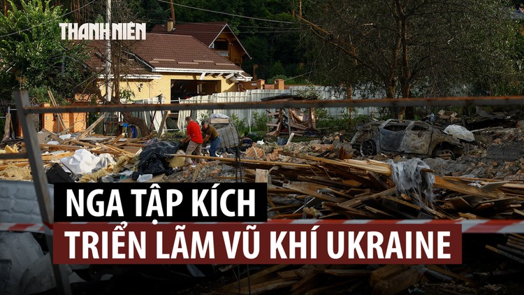 Nga tập kích khu triển lãm vũ khí, Ukraine mở điều tra