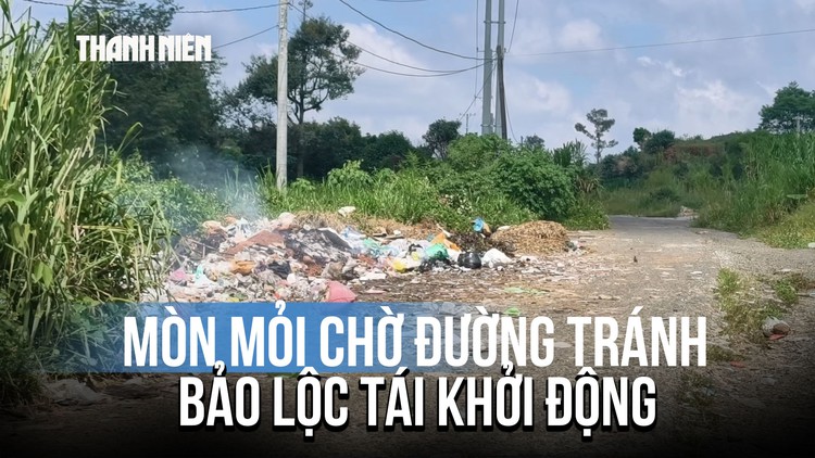 Tuyến đường tránh hơn 800 tỉ đồng ở Lâm Đồng hư hỏng sau nhiều năm ngưng thi công