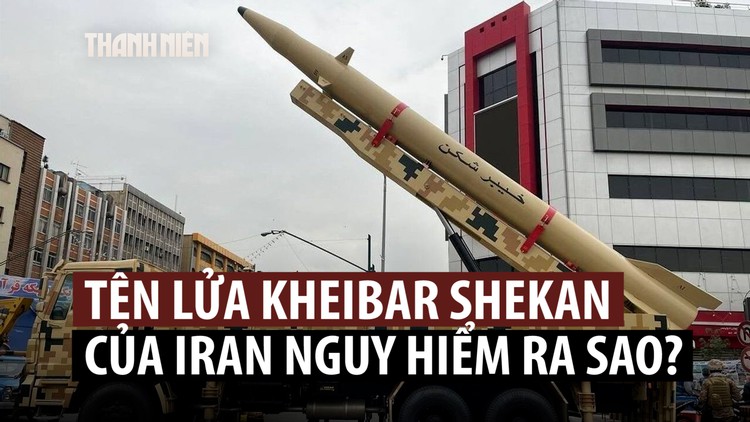 Tên lửa Kheibar Shekan của Iran vì sao nguy hiểm?