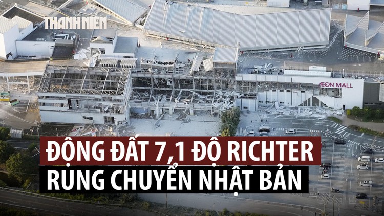 Động đất 7,1 độ Richter gây tổn thất ở Nhật Bản, có cảnh báo sóng thần