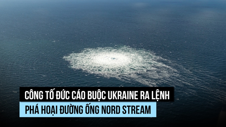 Công tố Đức cáo buộc Kyiv ra lệnh phá hoại đường ống Nord Stream