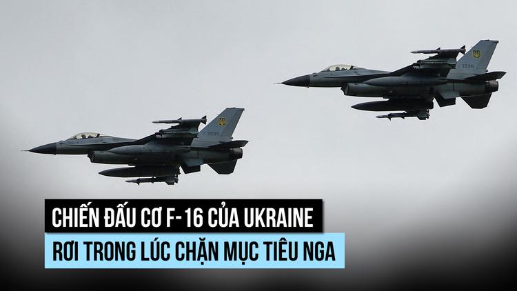 Ukraine mất thêm F-16 khi đánh chặn không kích Nga