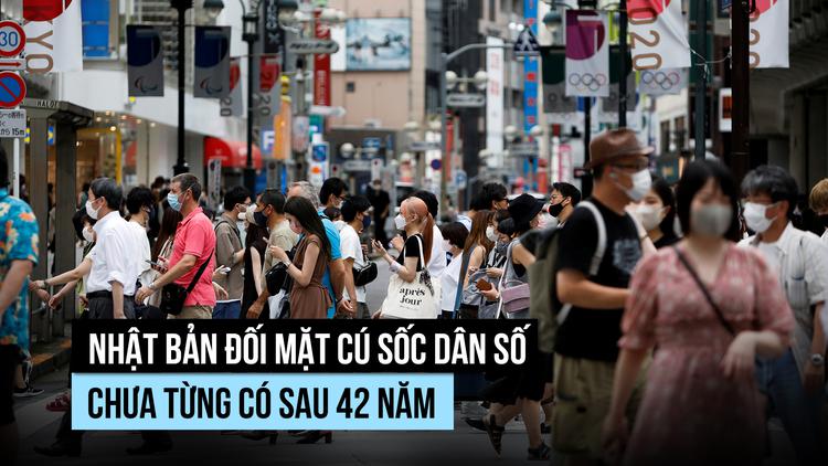 Nhật Bản đứng trước bước ngoặt báo động về dân số