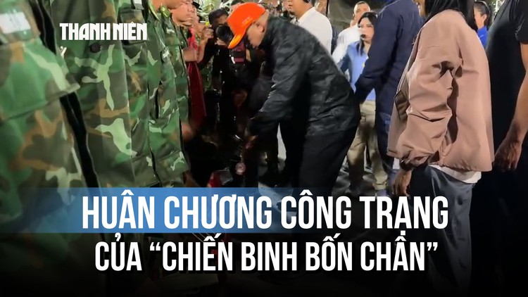 Chó nghiệp vụ Việt Nam nhận Huân chương Công trạng sau cứu nạn ở Venezuela