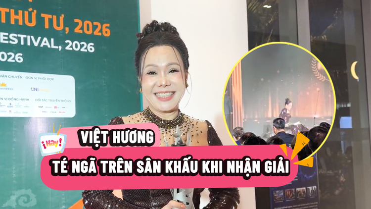 Việt Hương nói về cú ngã trên sân khấu DANAFF IV