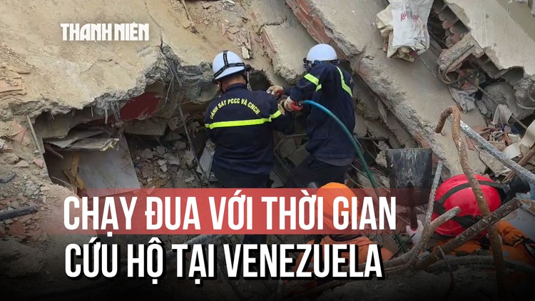 Xúc động: Chàng trai Venezuela cảm ơn bộ đội Việt Nam tìm thấy mẹ trong đống đổ nát