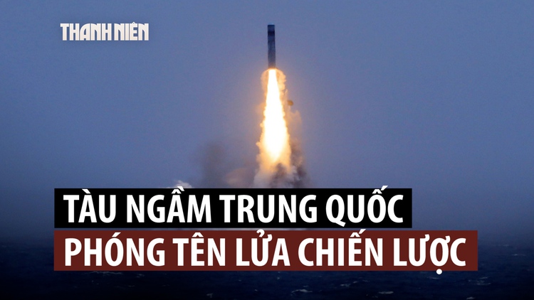 Các nước lo ngại sau vụ bắn thử tên lửa từ tàu ngầm hạt nhân Trung Quốc