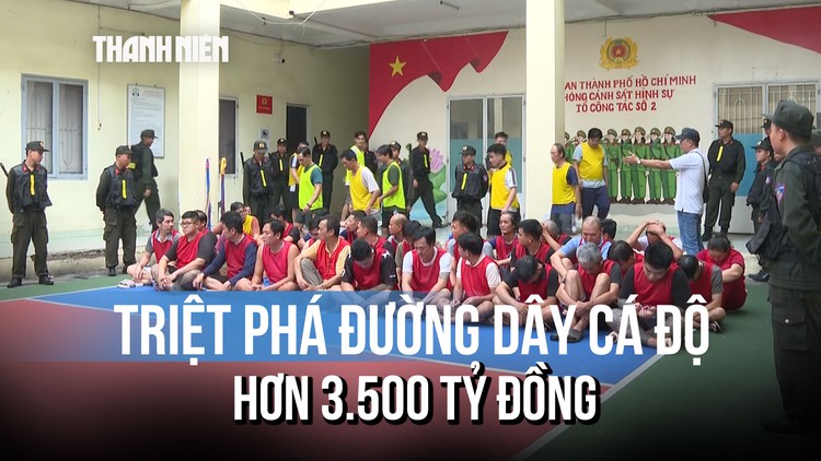 Khởi tố 85 đối tượng trong đường dây cá độ ‘cực khủng’