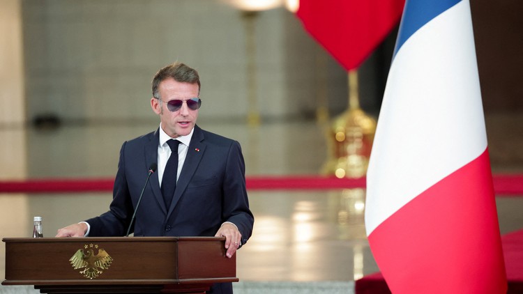 Nổ lớn ở thủ đô Syria khi Tổng thống Pháp Macron đến thăm