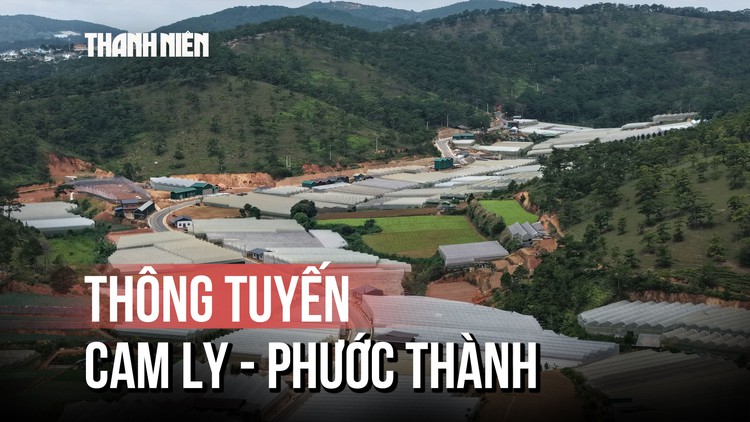 Cận cảnh tuyến đường Cam Ly - Phước Thành về đích sau khi gỡ nút thắt mặt bằng