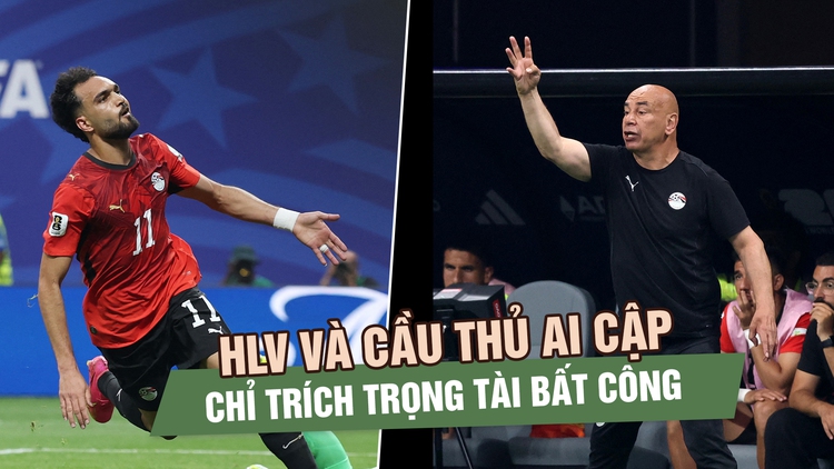 HLV và cầu thủ Ai Cập chỉ trích trọng tài bất công: 'Argentina nhận được sự hỗ trợ ở mọi cấp độ'