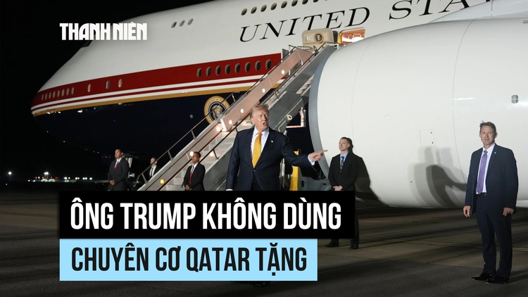 Ông Trump bất ngờ đổi chuyên cơ sau khi dự hội nghị NATO