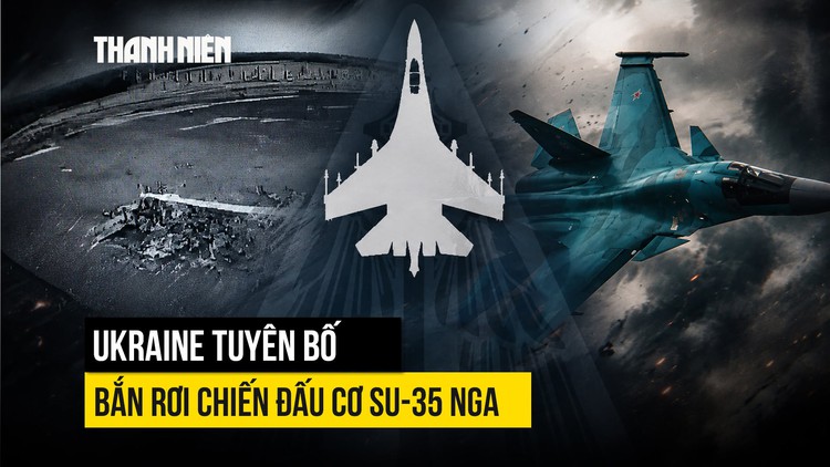 Ukraine tuyên bố bắn rơi chiến đấu cơ Su-35 Nga