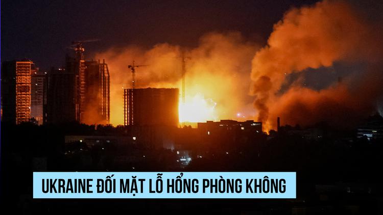Phòng không Ukraine hụt hơi trước tên lửa đạn đạo Nga