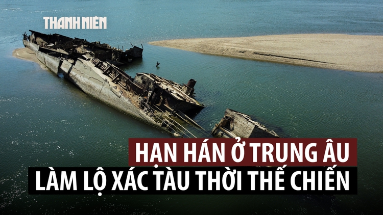 Xương voi ma mút, đạn pháo, chiến hạm: tàn tích bất ngờ trên đáy sông cạn nước