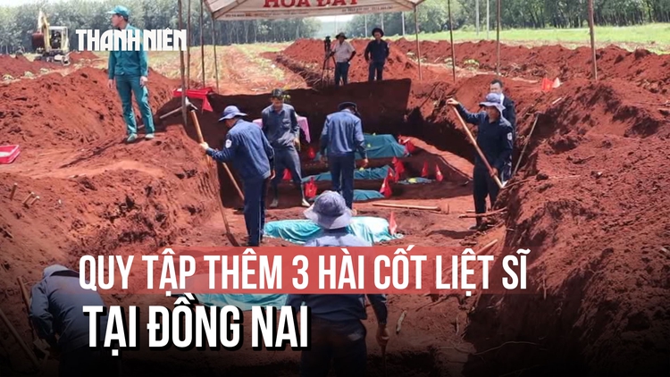Đồng Nai: Mở rộng khu vực tìm kiếm, quy tập thêm 3 hài cốt liệt sĩ