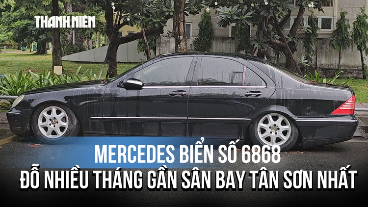 Mercedes biển số 6868 đỗ nhiều tháng gần sân bay Tân Sơn Nhất, chủ xe đâu?