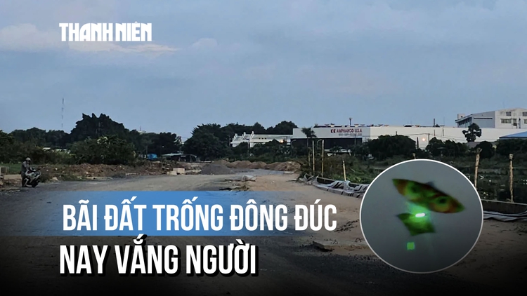 Hiện trạng bãi đất trống thả diều gần sân bay Tân Sơn Nhất