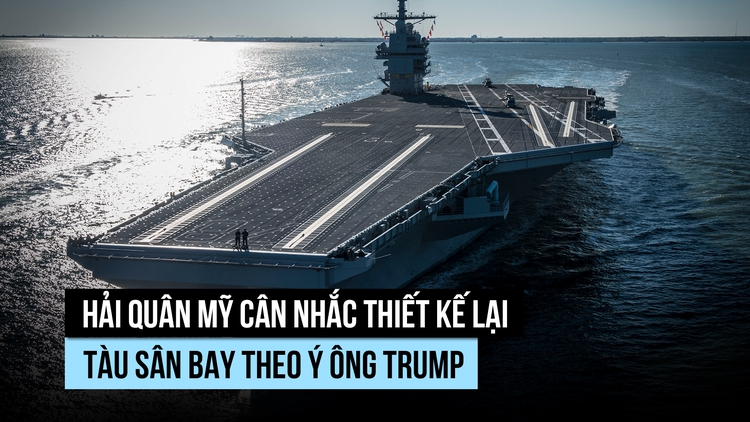 Hải quân Mỹ có thể điều chỉnh thiết kế tàu theo ý ông Trump