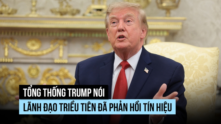 Ông Trump nói ông Kim Jong-un hồi đáp đề xuất đối thoại