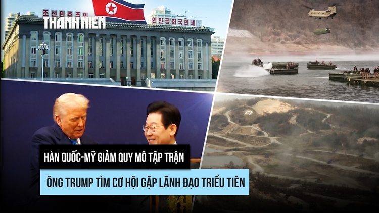 Hàn Quốc-Mỹ giảm quy mô tập trận, ông Trump tìm cơ hội gặp lãnh đạo Triều Tiên