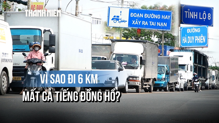 Tuyến đường 6 km chỉ 2 làn xe gánh dòng xe tải: Người dân lo sợ tai nạn rình rập