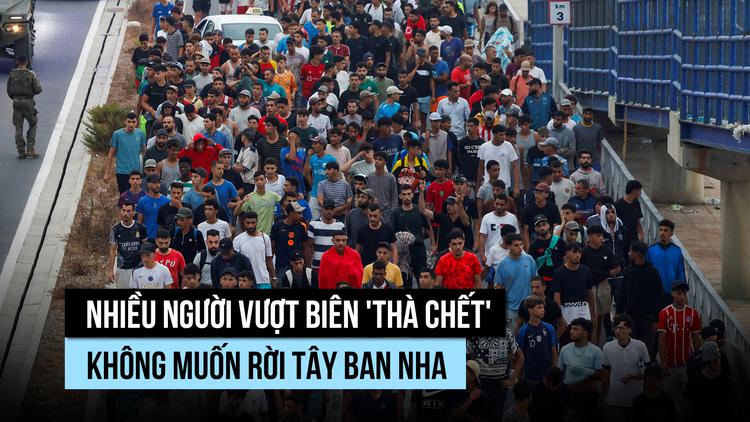 Nhiều người vượt biên 'thà chết' không muốn rời Tây Ban Nha