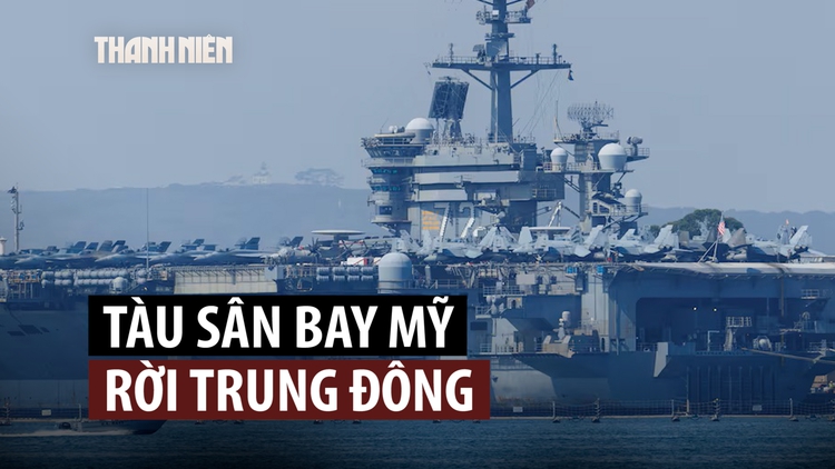 Mỹ 'thay ca' tàu sân bay Mỹ ở Trung Đông