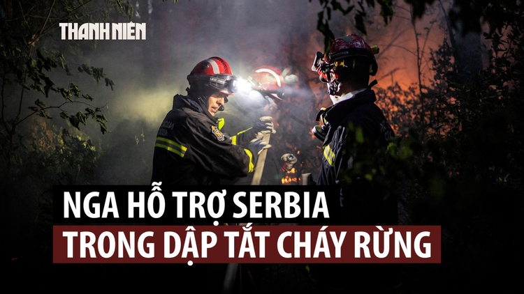 Máy bay Nga băng qua không phận NATO đến Serbia chữa cháy rừng