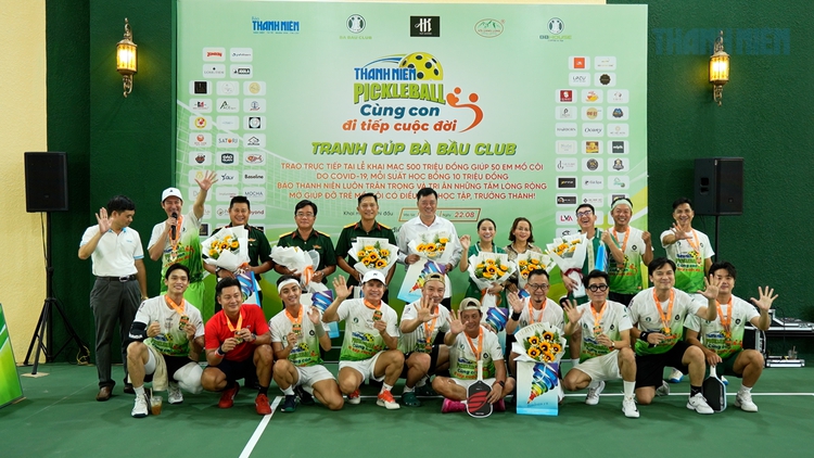 Gần 200 VĐV là doanh nhân, nghệ sĩ, lãnh đạo dự giải pickleball gây quỹ cho trẻ mồ côi do Covid-19