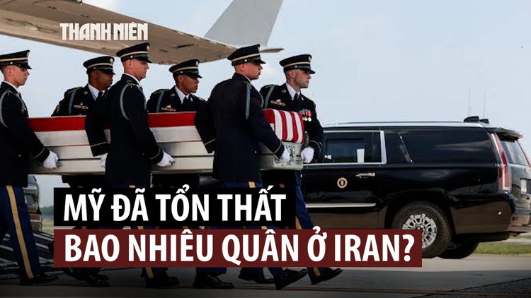 Mỹ cập nhật tổn thất binh sĩ trong cuộc chiến Iran