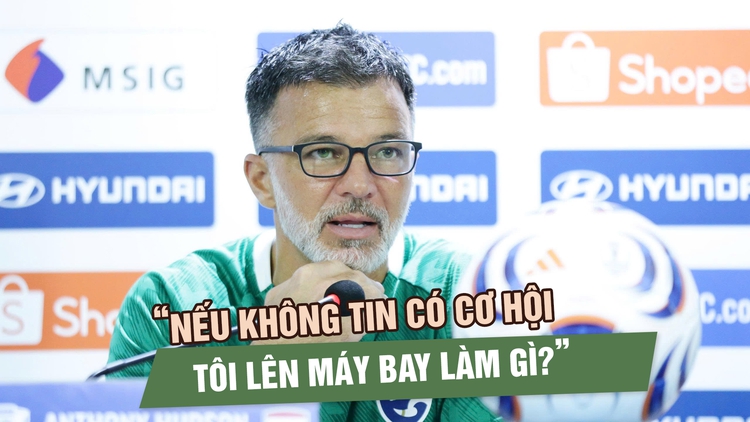 Thua đội tuyển Việt Nam, HLV Thái Lan vẫn tin vào cuộc ngược dòng ở Mỹ Đình 