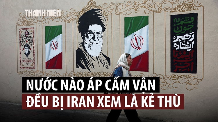 Iran sẽ xem các nước giúp Mỹ cấm vận đều là kẻ thù