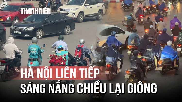 Người dân Hà Nội chật vật thích nghi với thời tiết thất thường