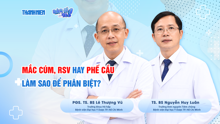 Làm thế nào để phân biệt mắc bệnh cúm - RSV - phế cầu?