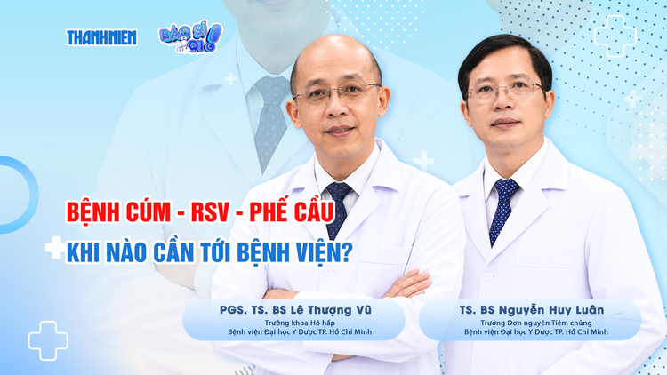 Nghi ngờ mắc bệnh cúm - RSV - phế cầu, khi nào cần đến bệnh viện?