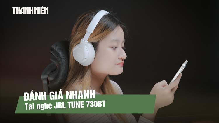 JBL TUNE 730BT: Tai nghe over-ear nhẹ 218 g, pin dùng đến 76 giờ