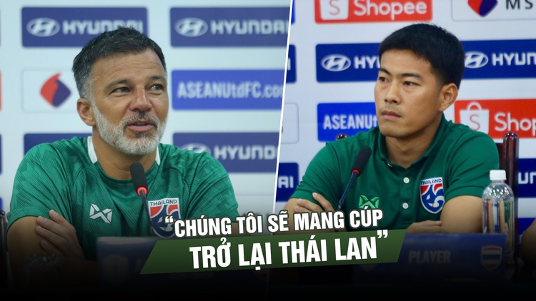 HLV Hudson tự tin ngược dòng, tiền vệ Thái Lan khẳng định ‘sẽ mang cúp về’